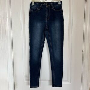 Dark Blue Stretchy Women's Jeans